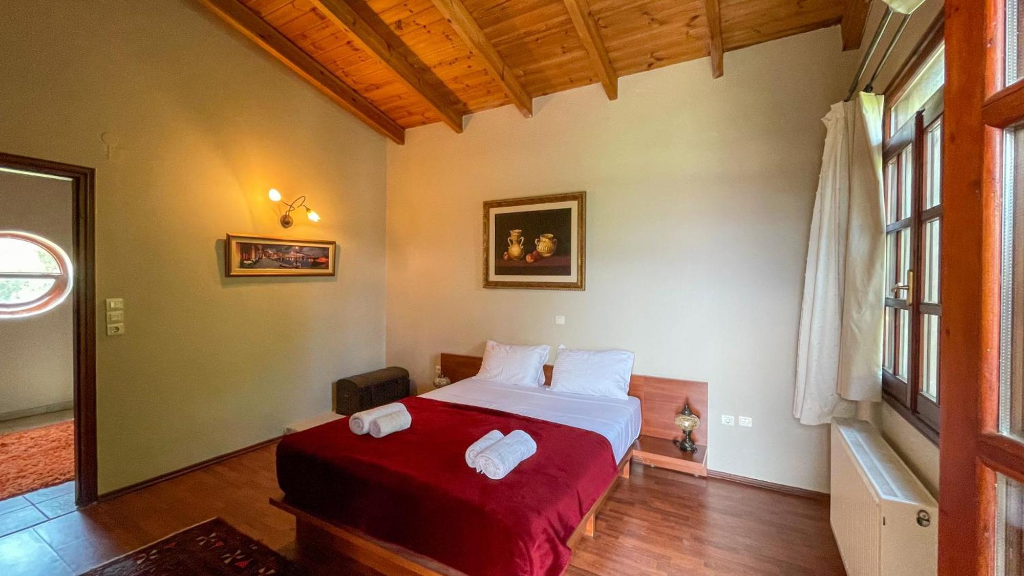 חאניה Villa Skine With Private Pool And Garden מראה חיצוני תמונה