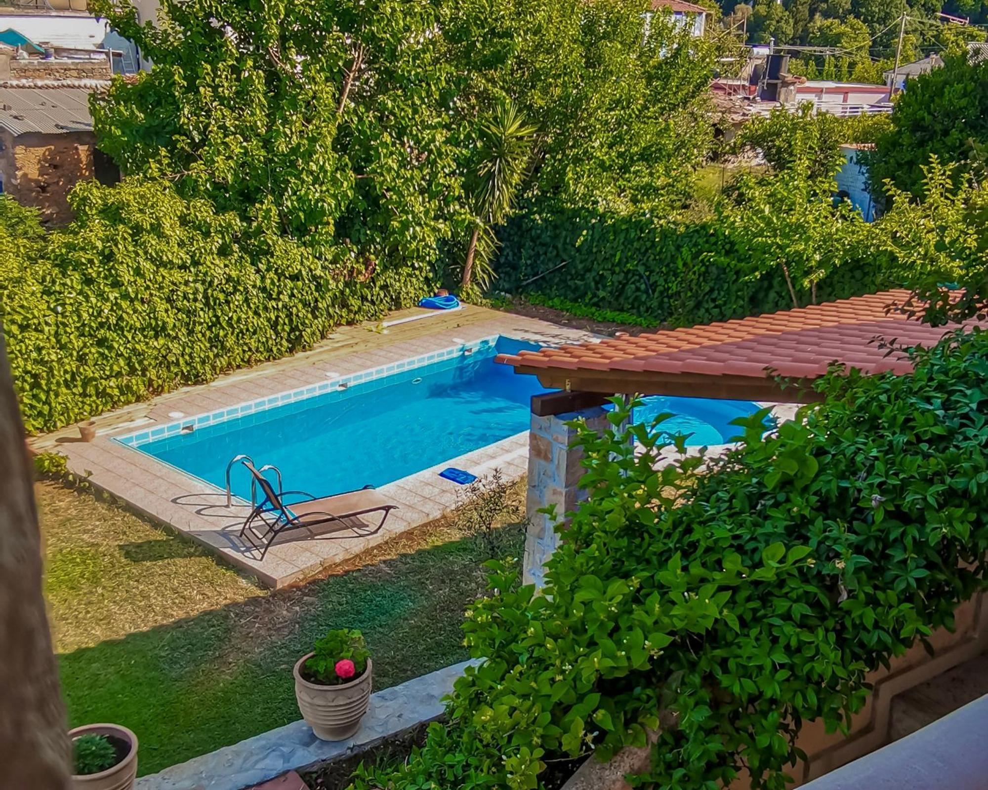 חאניה Villa Skine With Private Pool And Garden מראה חיצוני תמונה