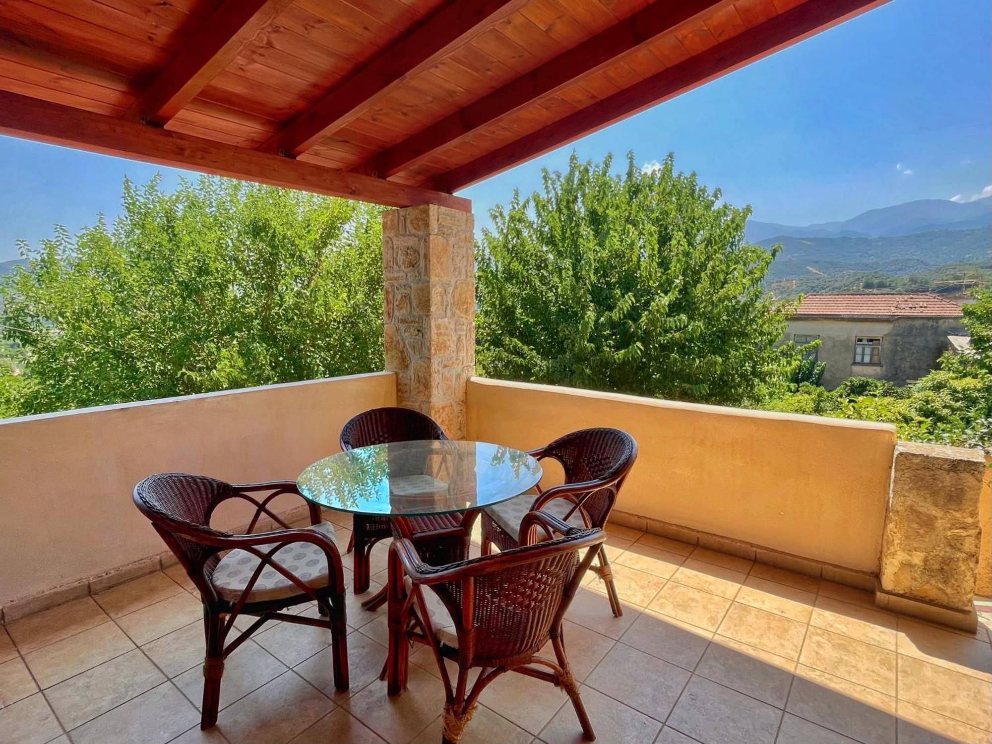 חאניה Villa Skine With Private Pool And Garden מראה חיצוני תמונה